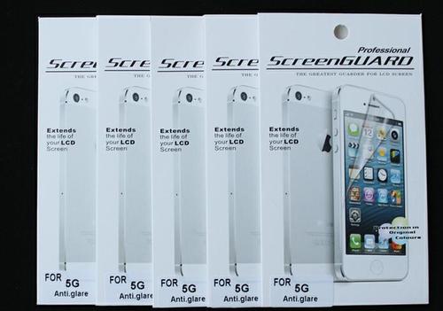 Защитная антибликовая пленка для iPhone 5